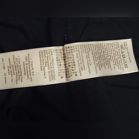 J. Crew High-Rise Girlfriend Chino Pant Navy Size 20 - Picture 4 of 12